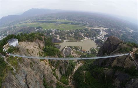 China Opens Glass-Bottomed Bridge 600 Feet Above Canyon | TIME