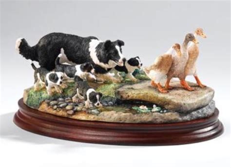 Promotional Border Fine Arts 'Keep On Running' Ltd Edition Collie Dogs ...