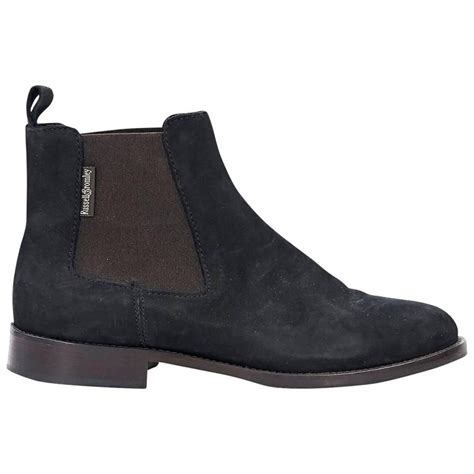 Black Russell and Bromley Suede Chelsea Boots For Sale at 1stDibs ...