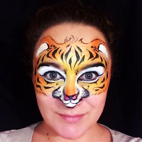 Baby Tiger Design by Marina Krmek - Facepaint.com