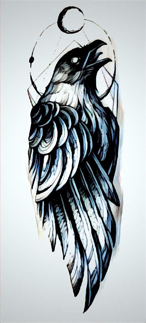 raven spirit animal tattoo Future Tattoos, New Tattoos, Body Art ...