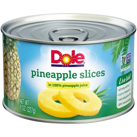 DOLE® Pineapple Slices in 100% Pineapple Juice Reviews 2020