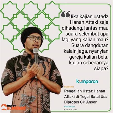 Profil Ustadz Hanan Attaki Da'i Muda Idola Umat - Fakta Kini