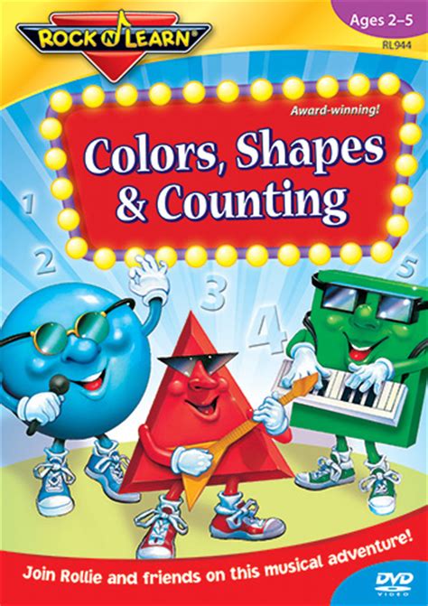 Colors Shapes & Counting Dvd - Preschool Books Online | Teacher Supply ...