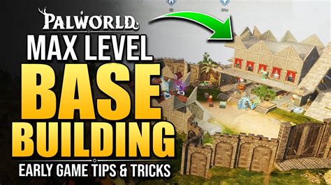 DPJ: Palworld - MAX LEVEL BEST BASE BUILD TOUR - Best Raid Defence ...