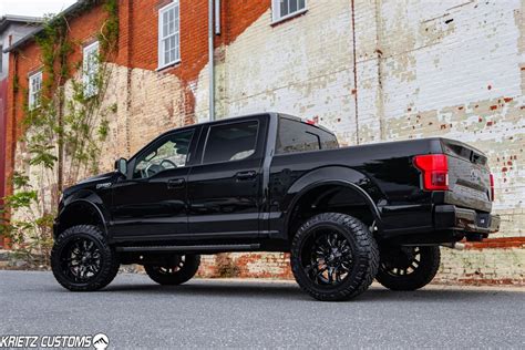 Lifted 2018 Ford F-150 with 6 Inch Rough Country Suspension Lift Kit ...