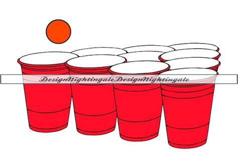 Beer Pong SVG Beer Pong Clipart Beer Pong Files for Cricut - Etsy Singapore