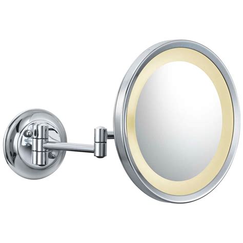 Aptations Chrome LED 5X Magnifying Makeup Mirror - Style # 1X029 ...