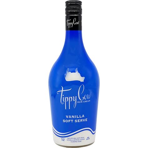 Tippy Cow Vanilla Soft Serve Rum Cream Liqueur | GotoLiquorStore