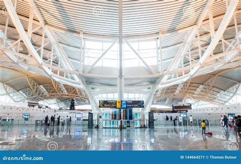 Denpasar International Airport in Bali, Indonesia Editorial Photo ...