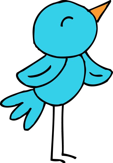 Cute Spring Bluebird Clipart - Free Clip Art