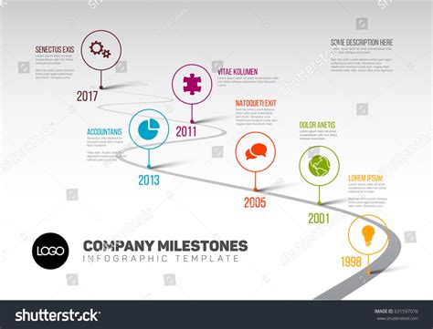 Timeline curve infographic 1,864 รายการ ภาพ ภาพสต็อกและเวกเตอร์ ...