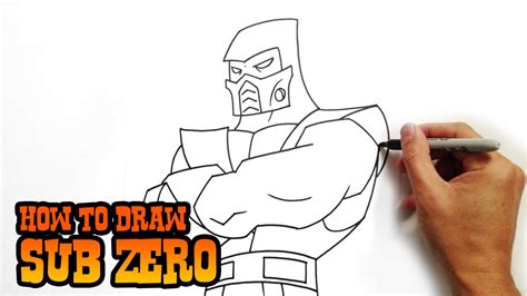 Mortal Kombat Sub Zero Drawing