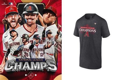 Get Your Arizona Diamondbacks National League Champions 2023 T-Shirt Now