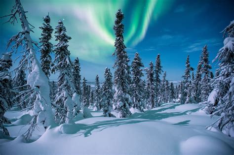 Dempster Highway in the Winter, North Yukon, Canada. The only road in ...