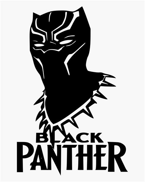 Marvel Black Panther Mask Decal In - Black Panther Logo Drawing , Free ...