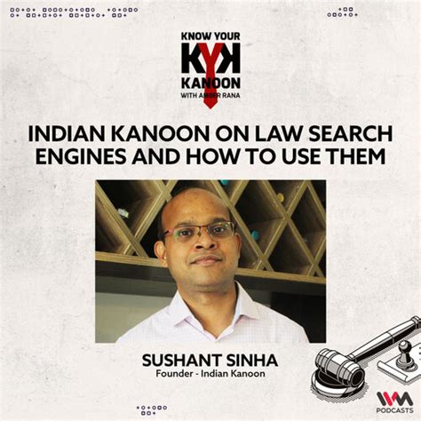 Sushant Sinha - Indian Kanoon on Law Search Engines and How to use them ...