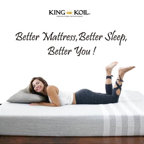 Happy sleep for a happier you with KingKoil luxury mattress. # ...