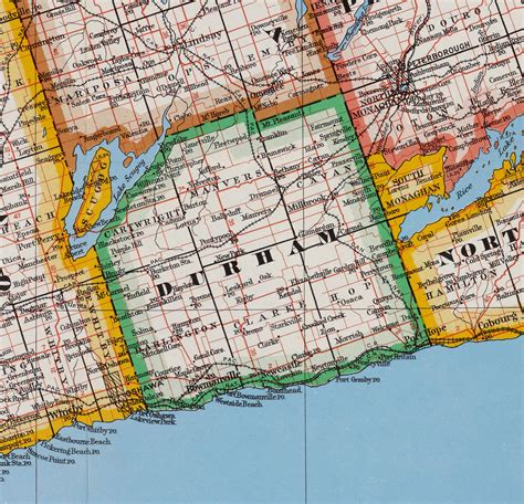 The Changing Shape of Ontario: County of Durham