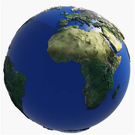 Earth Globe 3d Model