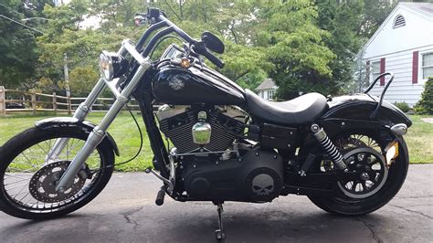 2010 Harley-Davidson® FXDWG Dyna® Wide Glide® (Black), Nanuet, New York ...