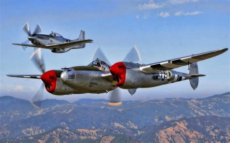 Lockheed P-38 Lightning Wallpaper HD Download