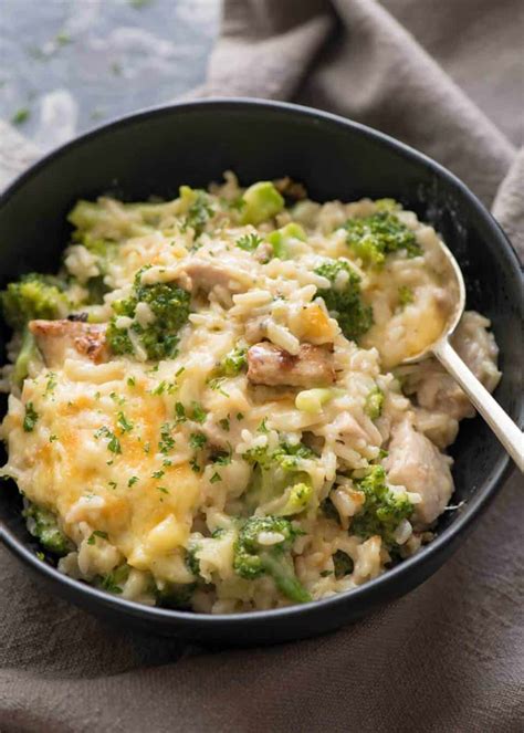 One Pot Chicken Broccoli Rice Casserole | RecipeTin Eats