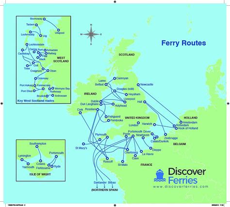 Ferry routes available through Discover Ferries' 11 members | Ferry ...