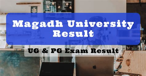 Magadh University Result 2024 {Today} चेक करे BSc BA BCom MA MSC MCOM ...