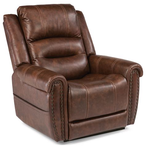 Flexsteel Latitudes - Oscar Power Lift Recliner with Power Headrest and ...