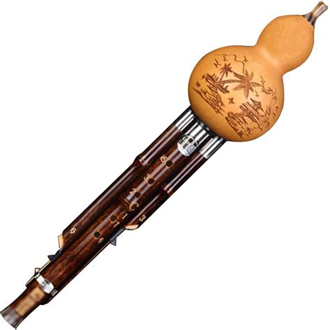 Hulusi Instrument Stage Professionally Plays Gourd Flute Chinese ...