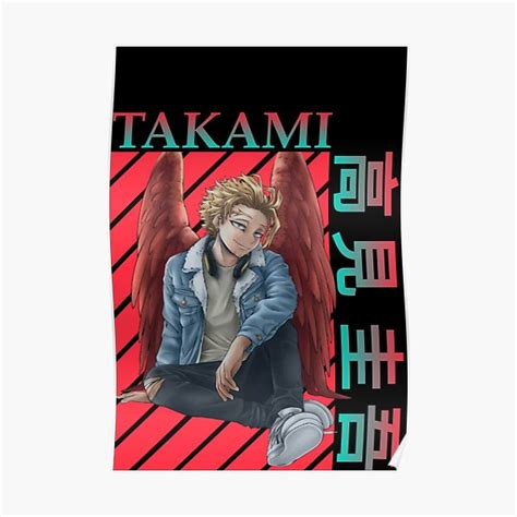 "Keigo Takami - boku no hero academia" Poster for Sale by ShopEma ...