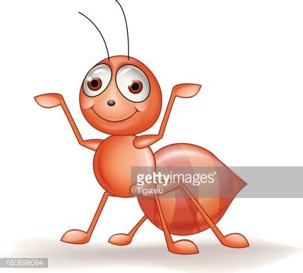 Funny Ant Cartoon Stock Clipart | Royalty-Free | FreeImages