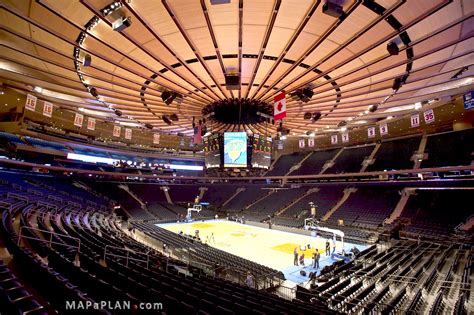 Madison Square Garden seating chart - Actual view from level 100 ...