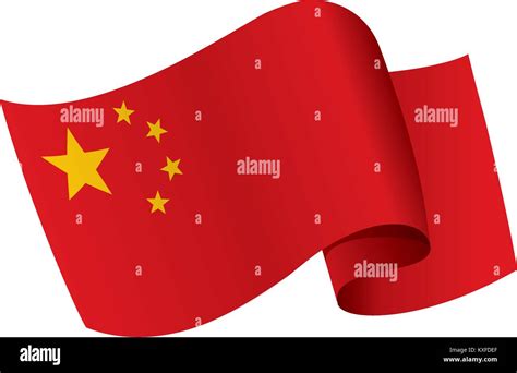 China flag, vector illustration Stock Vector Image & Art - Alamy