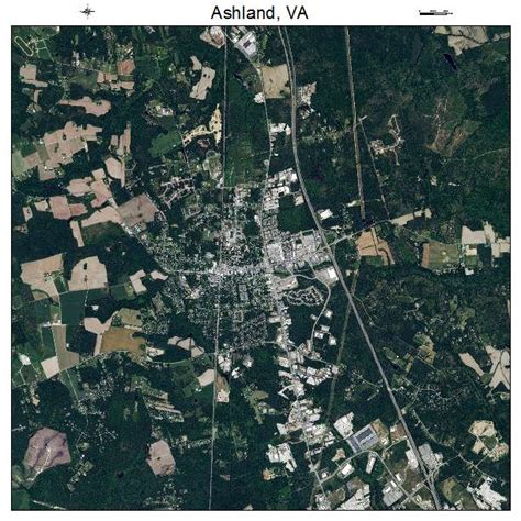 Aerial Photography Map of Ashland, VA Virginia