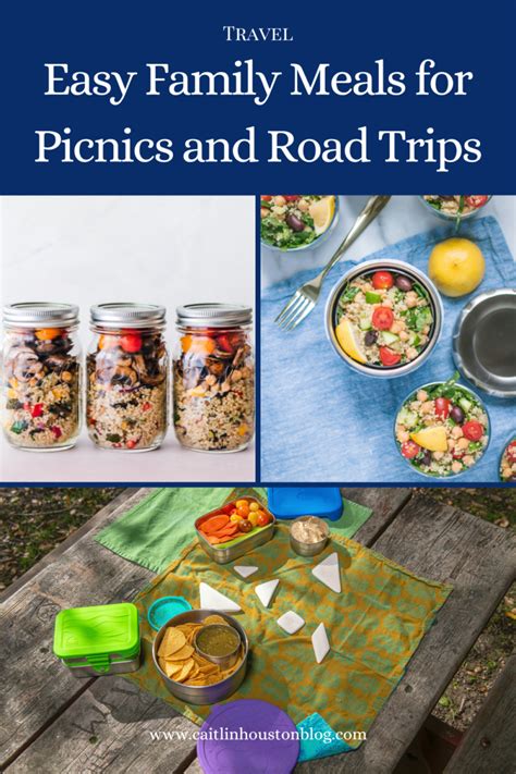 Easy Family Meals for Picnics and Road Trips - Caitlin Houston