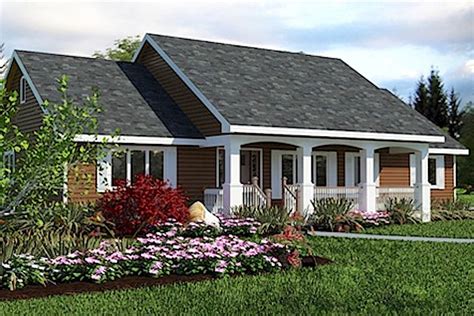 Country Style Ranch Floor Plans - floorplans.click