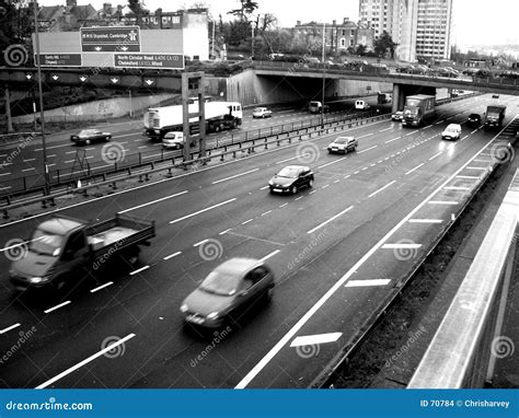 South woodford Motorway 2 stock photo. Image of vehicular - 70784