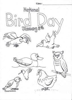 National Bird Day Fun Activities | Coloring pages, Fun activities ...