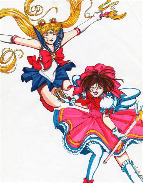 Sailor Moon Cardcaptor Sakura by Pistis-Sophia on DeviantArt