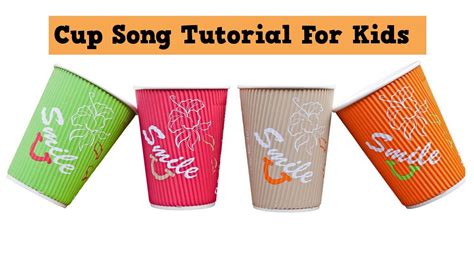 Cup Song Easy Tutorial for KIDS - YouTube