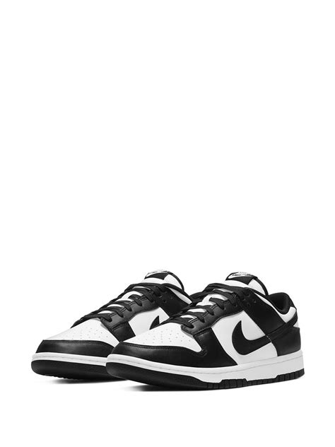 Nike Dunk Low Retro "Black / White - Panda" Sneakers | Black | FARFETCH QA