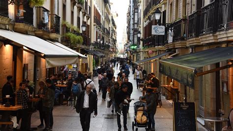 Old Town San Sebastian Donostia Spain - YouTube