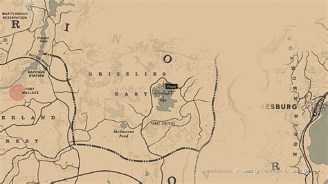 Red Dead Redemption 2 Jack Hall Gang Treasure Map 1 Guide - Gamers Heroes