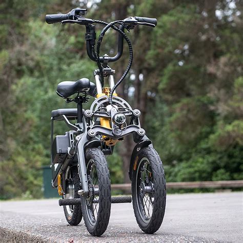 The new folding three-wheeled electric bike Mylo will blow your mind ...