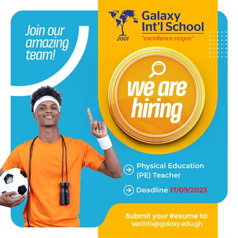 Exciting Teaching Opportunities at Galaxy International School! – Sep ...