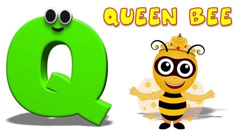 Phonics Letter- Q | Alphabet Nursery Rhymes For Children | Learning ...