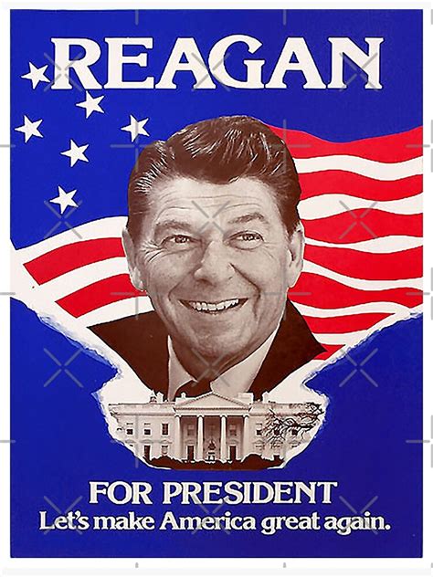 "Reagan Bush '84 Retro Logo Red White Blue Election Ronald George 1984 ...