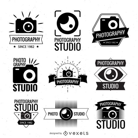 Photography Logo Tempates Collection Vector Download